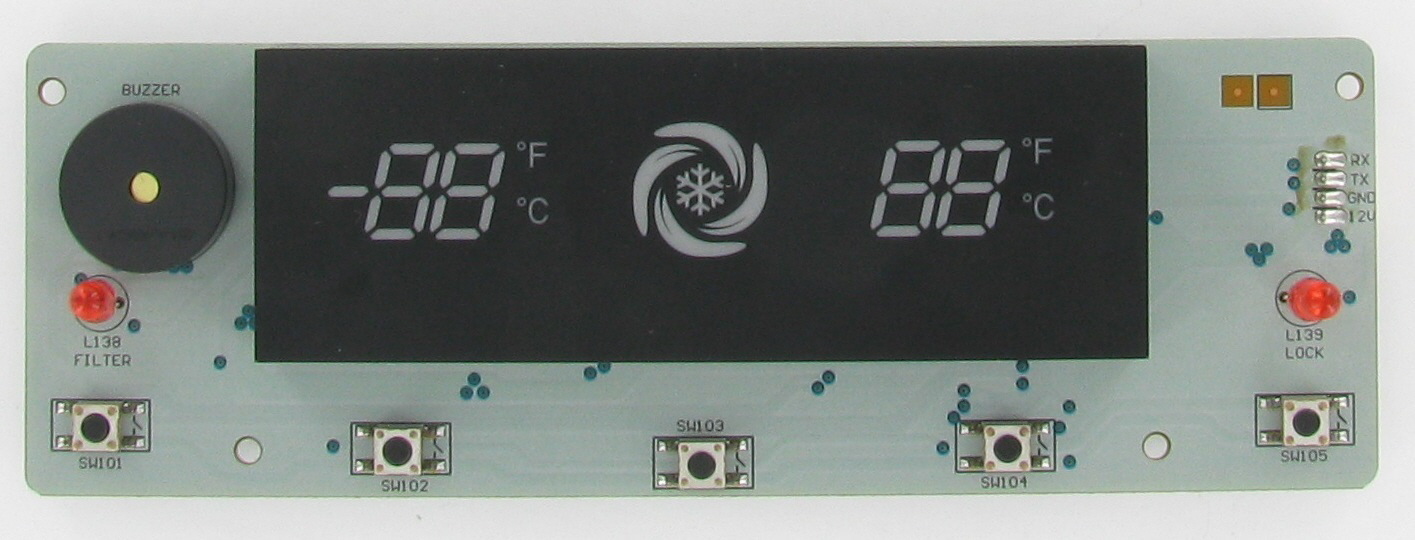 LG Refrigeration Control Board Part 3211JJ2001 3211JJ2001R 3211JJ2001DR Models