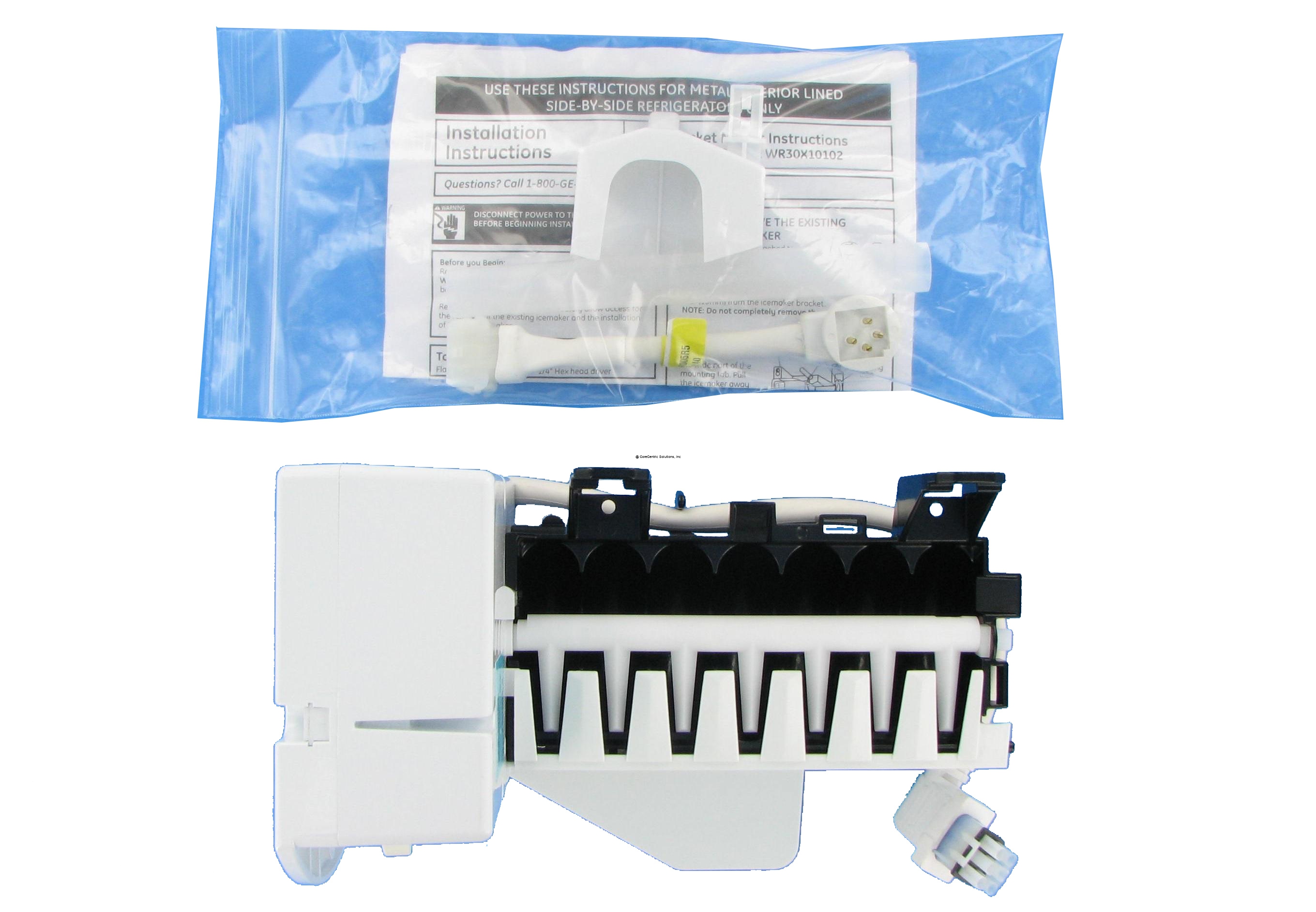 GE WR30X10093 Refrigerator Ice Maker Assembly Kit