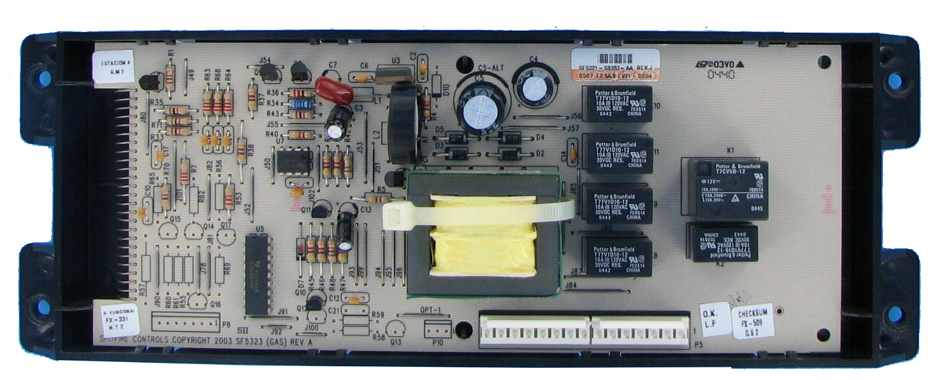 Range Control Board 316418303 Repair Service For Frigidaire Oven 