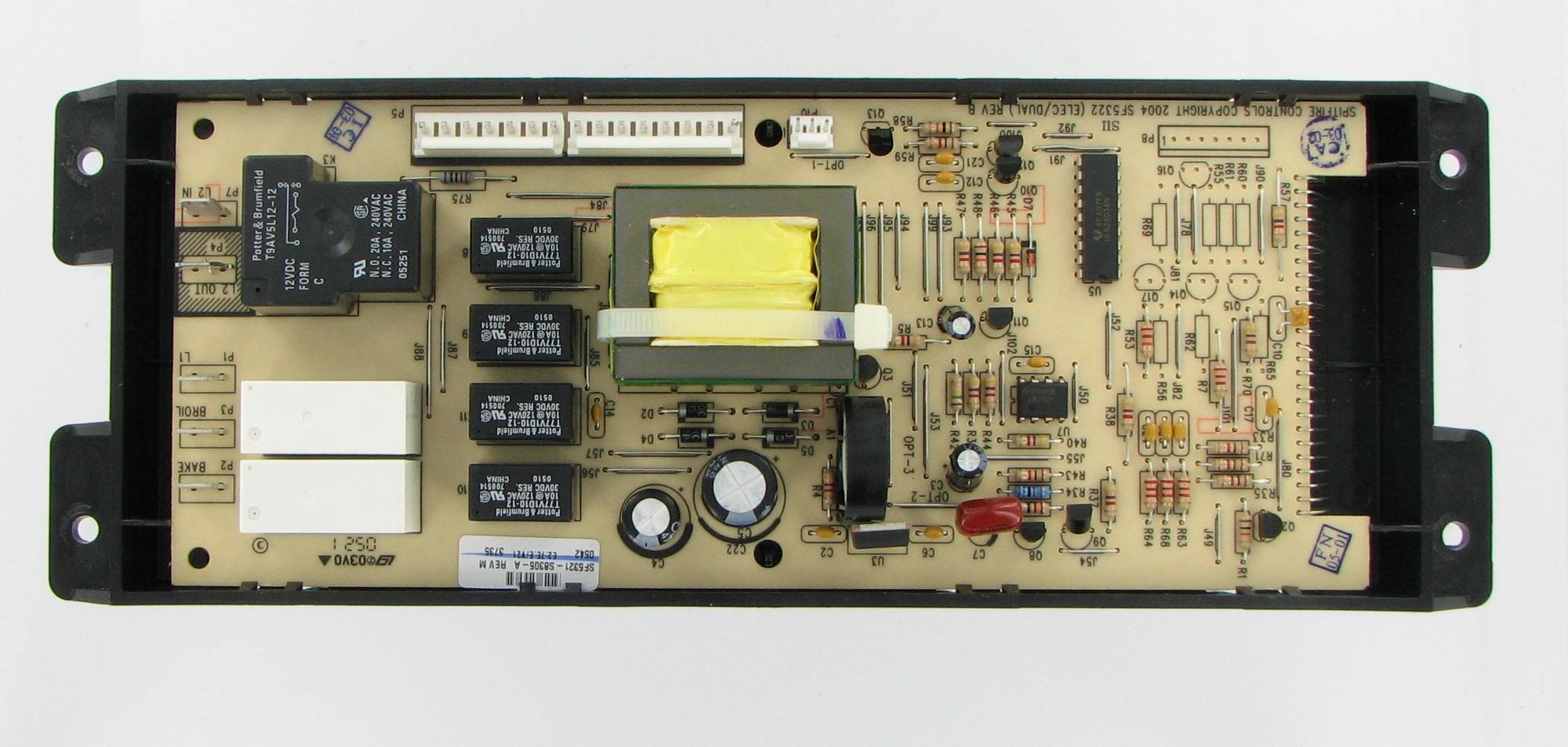 Range Control Board 316418301 Repair Service For Frigidaire Oven 
