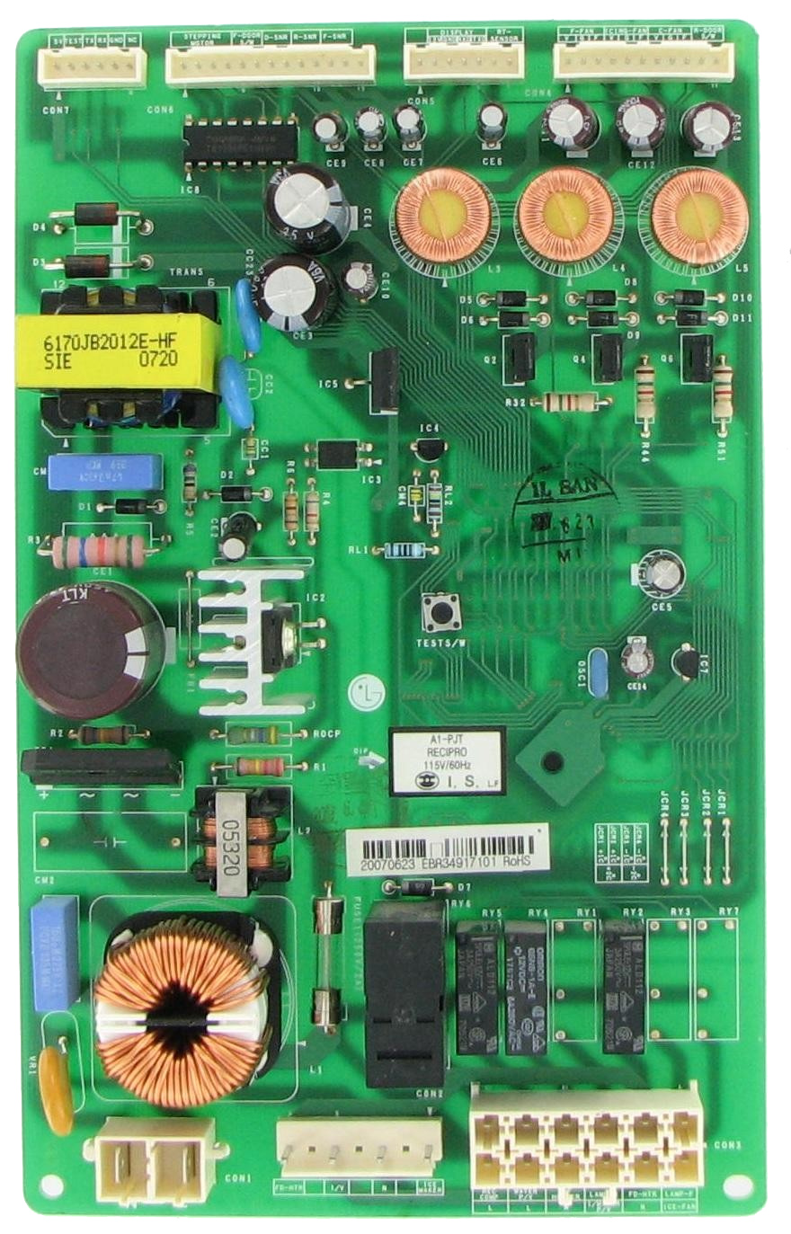 Lg  Refrigerator Electronic Control Board EBR41956417